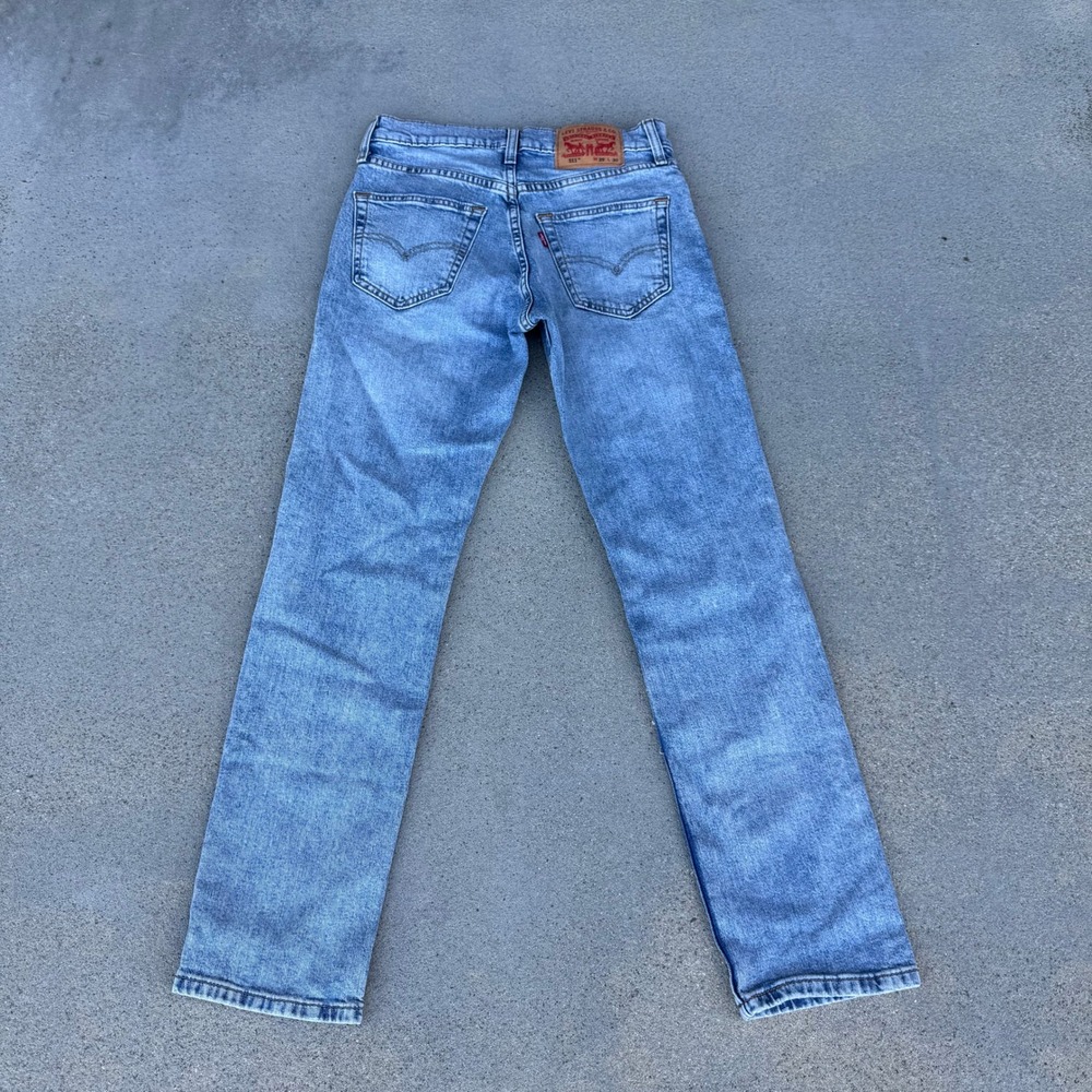Levi's 511 Men 29x30 Jeans Light Wash Slim Fit - Picture 8 of 8